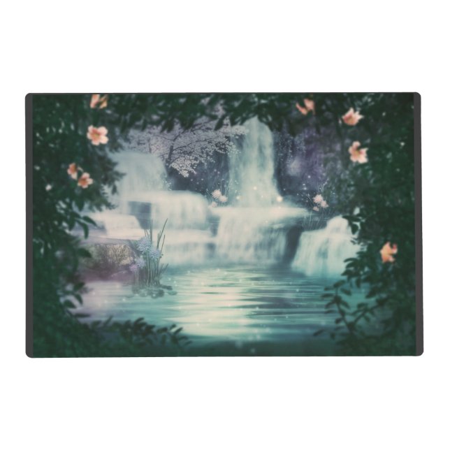 Fantasy Waterfall Cascade Placemat (Front)