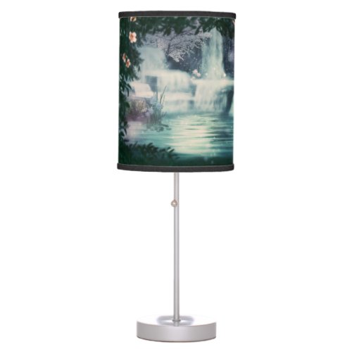 Fantasy Waterfall Cascade Table Lamp