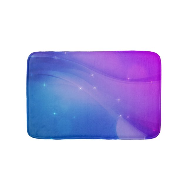 Fantasy Wave Bathroom Mat (Front)