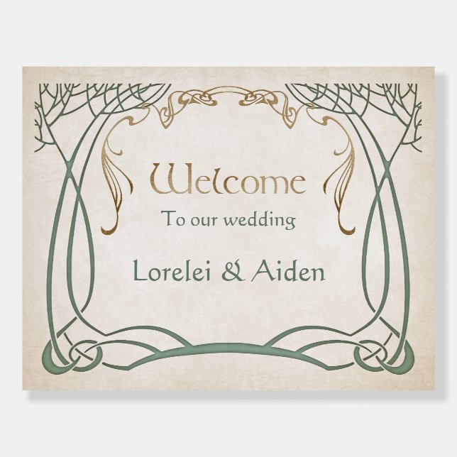Fantasy Wedding Foam Boards (Front)