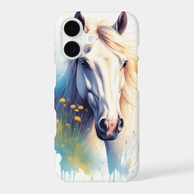 Fantasy White Horse  iPhone Case (Back)