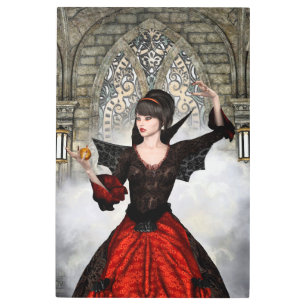 Fantasy Witch - Medieval Castle Halloween Art