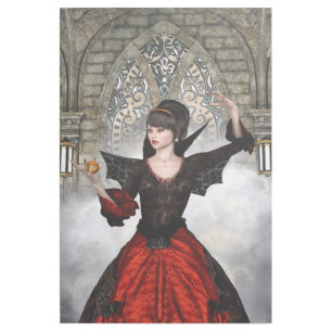 Fantasy Witch - Medieval Castle Halloween Art