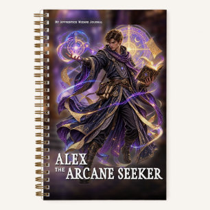 Fantasy Wizard Apprentice Adventure Notebook