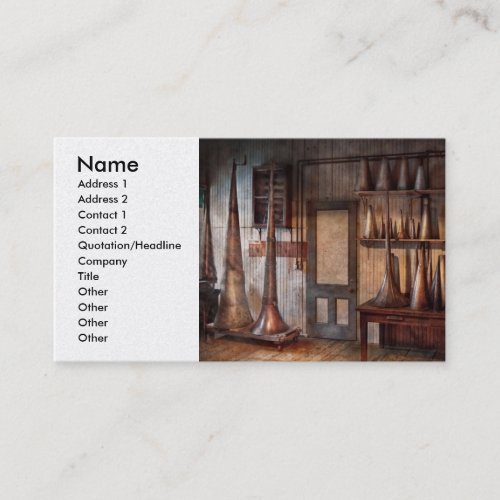 Fantasy - Wizard hat prototype lab Business Card Template