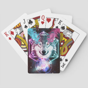 Fantasy Wolf Classic Playing Cards