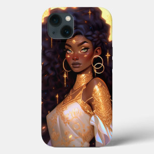 Fantasy Woman African American Art iPhone 13 Case