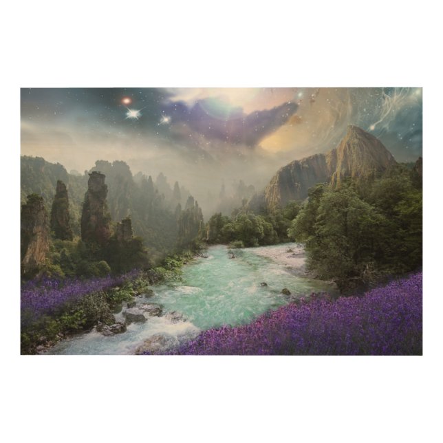 Fantasy Wood Wall Decor (Front)