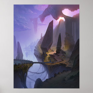 Fantasy World 11x14 poster