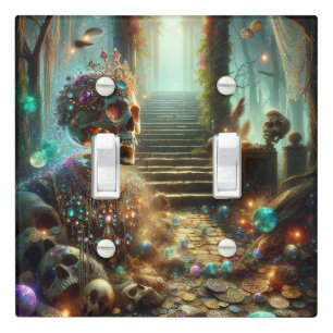 Fantasy World 12 Light Switch Cover
