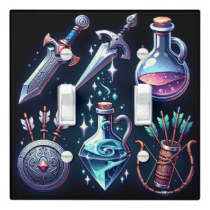 Fantasy World 2 Light Switch Cover
