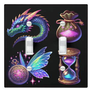 Fantasy World 5 Light Switch Cover