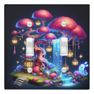 Fantasy World 9 Light Switch Cover