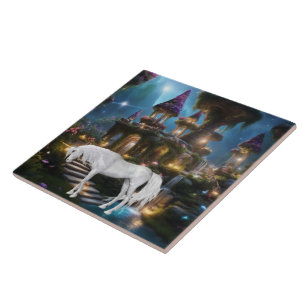 Fantasy world ceramic tile