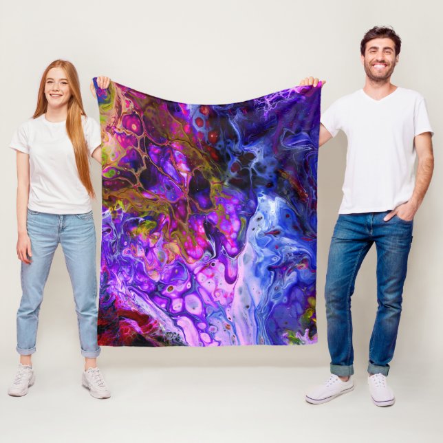 Fantasy World Fleece Blanket (In Situ)