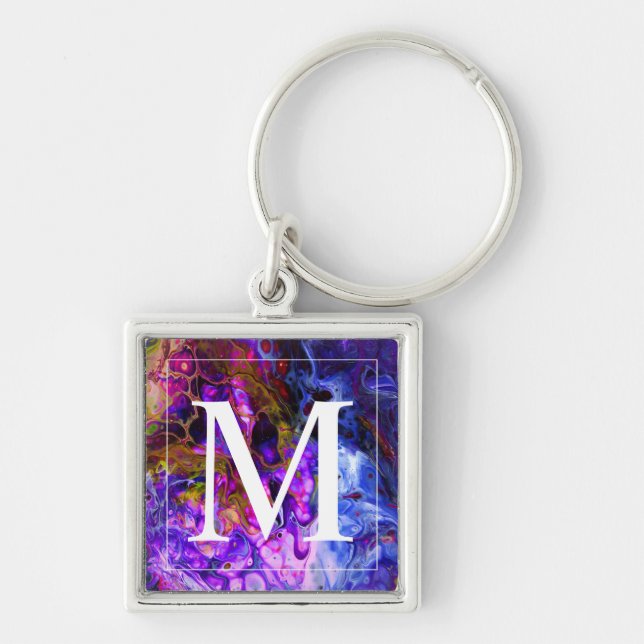Fantasy World Monogram Keychain (Front)