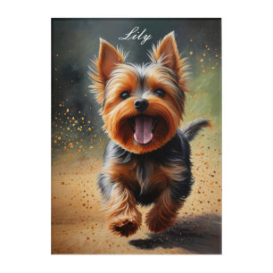 Fantasy Yorkshire Terrier Surreal Dog Art