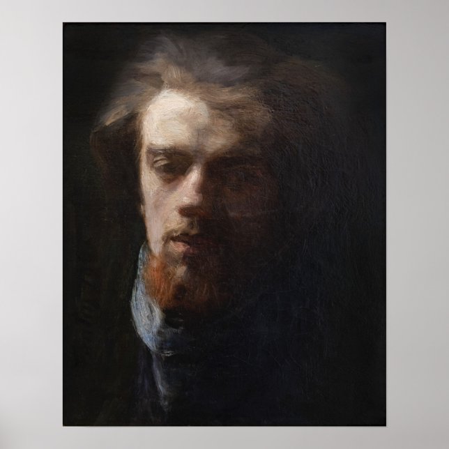 Fantin-Latour - Self-Portrait Poster (Front)