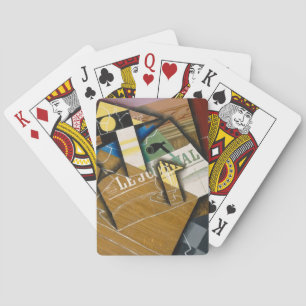Fantomas, 1915 (oil on canvas) poker cards
