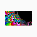 Fanyc - Mandelbrot Fractal Art Label