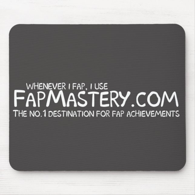FapMastery.com Mousepad (Front)