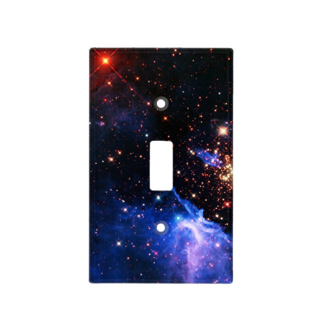 Far Away Galaxy Light Switch Cover (Front)