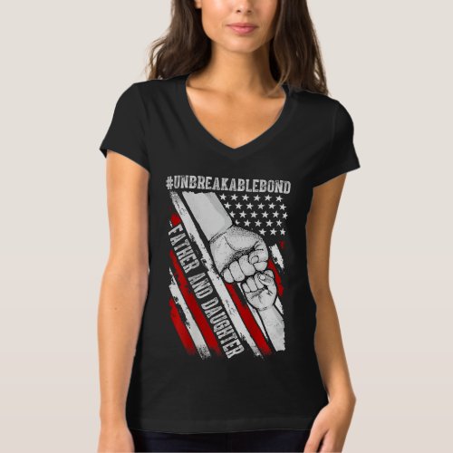 far daugher unbreakable bond usa flag T_Shirt