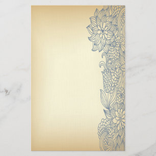 Far East Floral Stationery