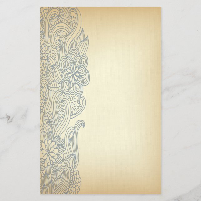 Far East Floral Stationery (Front)