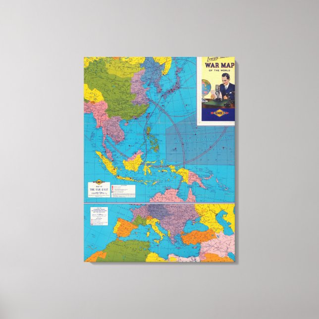 Far East, Mediterranean Area Canvas Print (Front)