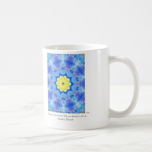 Far Eastern Inspired Tranquility Mandala Mug (Right)