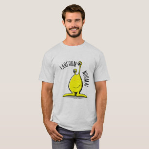 FAR FROM NORMAL TWO-EYED MONSTER T-SHIRT