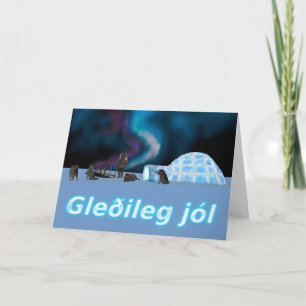 Far North Christmas - Gleðileg Jól Holiday Card