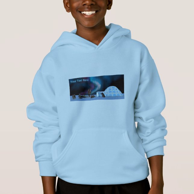 Far North Christmas Hoodie (Front)