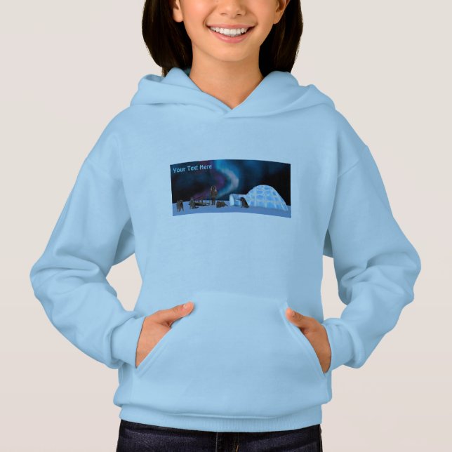Far North Christmas Hoodie (Front)