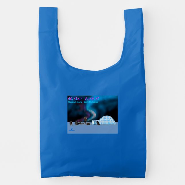 Far North Christmas Reusable Bag (Front)