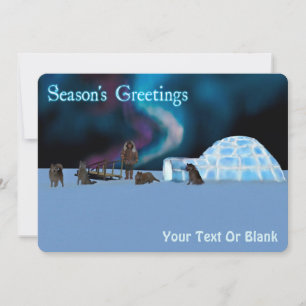 Far North Christmas - Season's Greetings Holiday Card