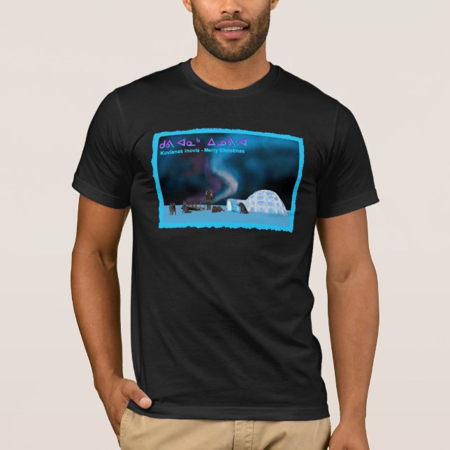 Far North Christmas T-Shirt (Front)