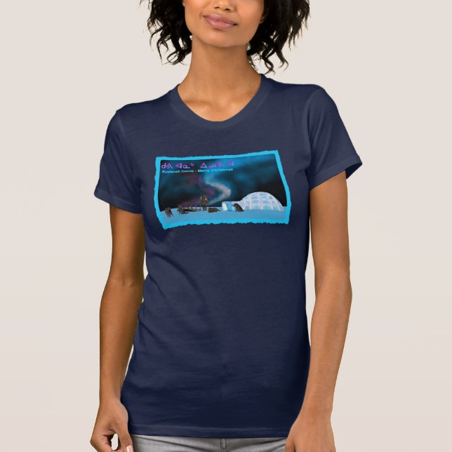 Far North Christmas T-Shirt (Front)