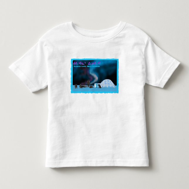 Far North Christmas Toddler T-shirt (Front)