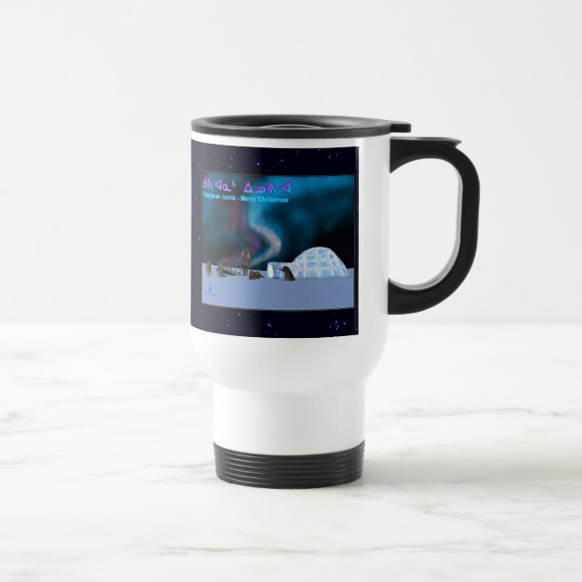 Far North Christmas Travel Mug (Right)