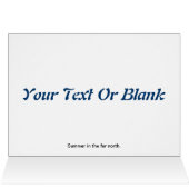 Far North Summer (Inside Horizontal (Top))