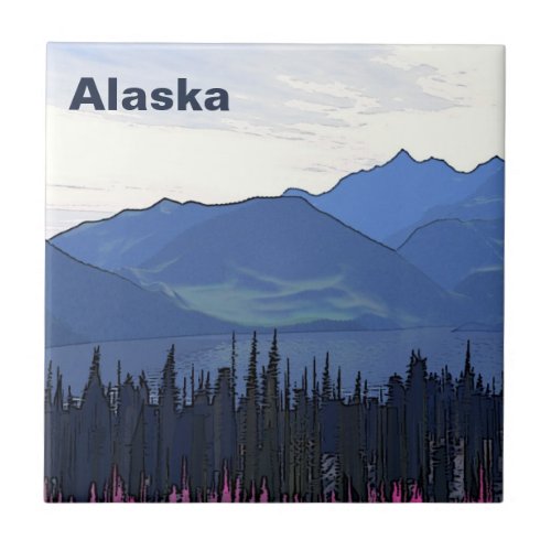 Far North Summer Ceramic Tile