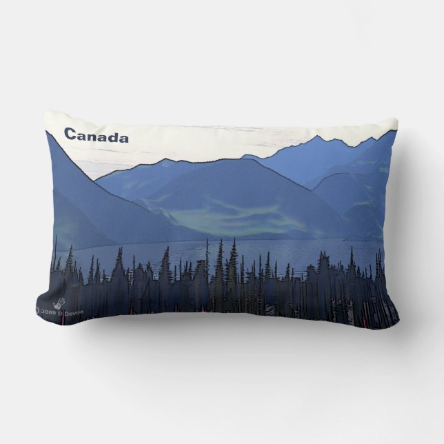 Far North Summer Lumbar Pillow (Front)