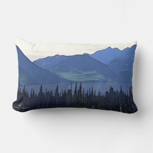 Far North Summer Lumbar Pillow