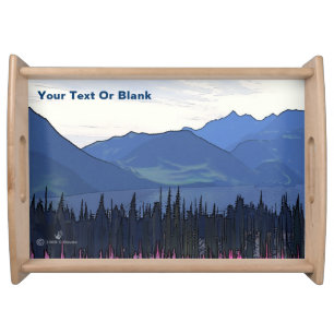 Far North Summer Serving Tray