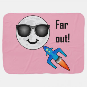 Far Out Design - Baby Blanket