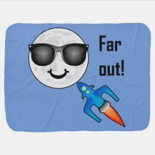 Far Out Design - Baby Blanket