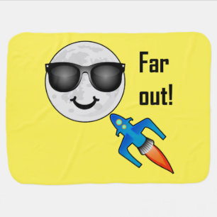 Far Out Design - Baby Blanket