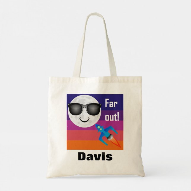 Far Out Design - Budget Tote (Back)